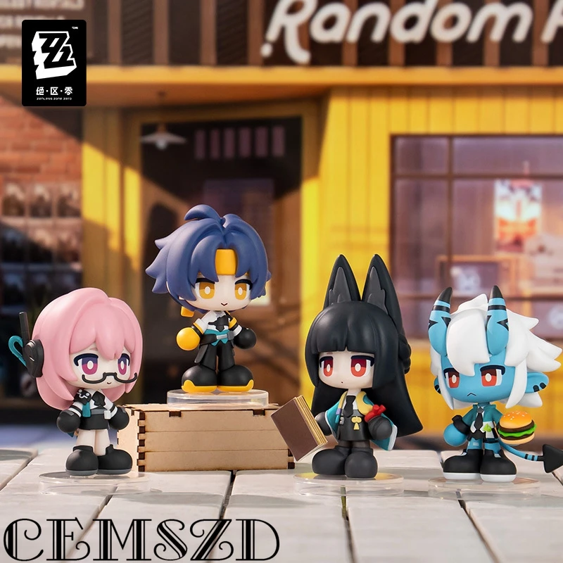 [정품] 게임 Zenless Zone Zero TinyAgents Vol.1 Q.Ver 코스프레 엘렌 조 데스크탑 장식 장식품 애니메이션 만화 선물
