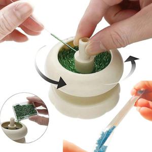 DIY 비즈 스피너 만들기, 보석 제작용 비즈 스피너, 간편하게 회전하는 플라스틱 팔찌 스피너 (비즈 바늘 1개 포함)