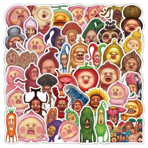 50PCS 만화 코비토스 스티커 재미있는 코비토 그래피티 스티커 DIY 다이어리 폰 케이스 핸드메이드 스크랩북 미적 스티커