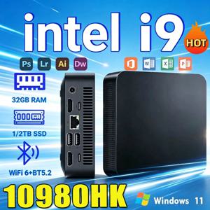 미니 PC, Windows 11 Pro, 인텔 코어 i9 10980HK 프로세서, 16GB RAM, 1TB/2TB SSD, Wi-Fi 6, 블루투스 5.2, 4K HD, 게이밍, 사무용, 학습용 컴퓨터