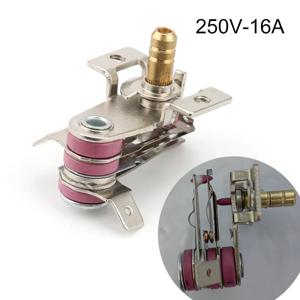 새로운 AC 250V 16A 가변 온도 스위치 전기 오븐 온도 조절기 스위치 수리 부품에 대한 바이메탈 난방 오븐 온도 조절기