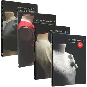 Tomoko Nakamichi 패턴 매직 북, 1-4 권 스트레치 패브릭, 의류 커팅 디자인 교서, 4 권