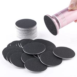 TP 43mm 60 개/상자 전기 네일 파일 큐티클 캘러스 교체 가능한 샌딩 페이퍼 전문 페디큐어 용 발 죽은 피부 사포