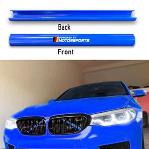 1 쌍 ABS 자동차 전면 그릴 트림 스트립 BMW 1 2 3 4 5 X 시리즈 F30 F25 G20 G28 자동 장식