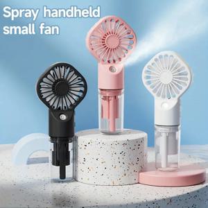 휴대용 미니 선풍기 에어컨, USB 충전식, 휴대용 미스트 쿨러, 냉각 스프레이, 가습기 선풍기, 가정, 사무실, 기숙사