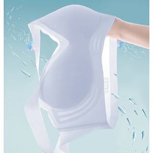여성을위한 멋진 원활한 속옷 아름다운 등을 가진 여성을위한 초박형 푸시 업 세미 고정 컵 림 없음 조끼 스타일 브래지어