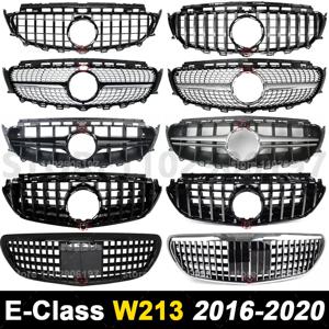2016-2020 W213 E 클래스 메르세데스 벤츠 E200 E220 E250 E260 E300 E320 E350 E400 E450 E500 E63 AMG GT 범퍼 메쉬 레이싱 그릴