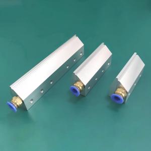30-800mm 산업용 송풍기 구동 에어 나이프 노즐, 에어 나이프, 슈퍼 에어 나이프, 압축 공기 나이프 알루미늄 합금 에어 나이프