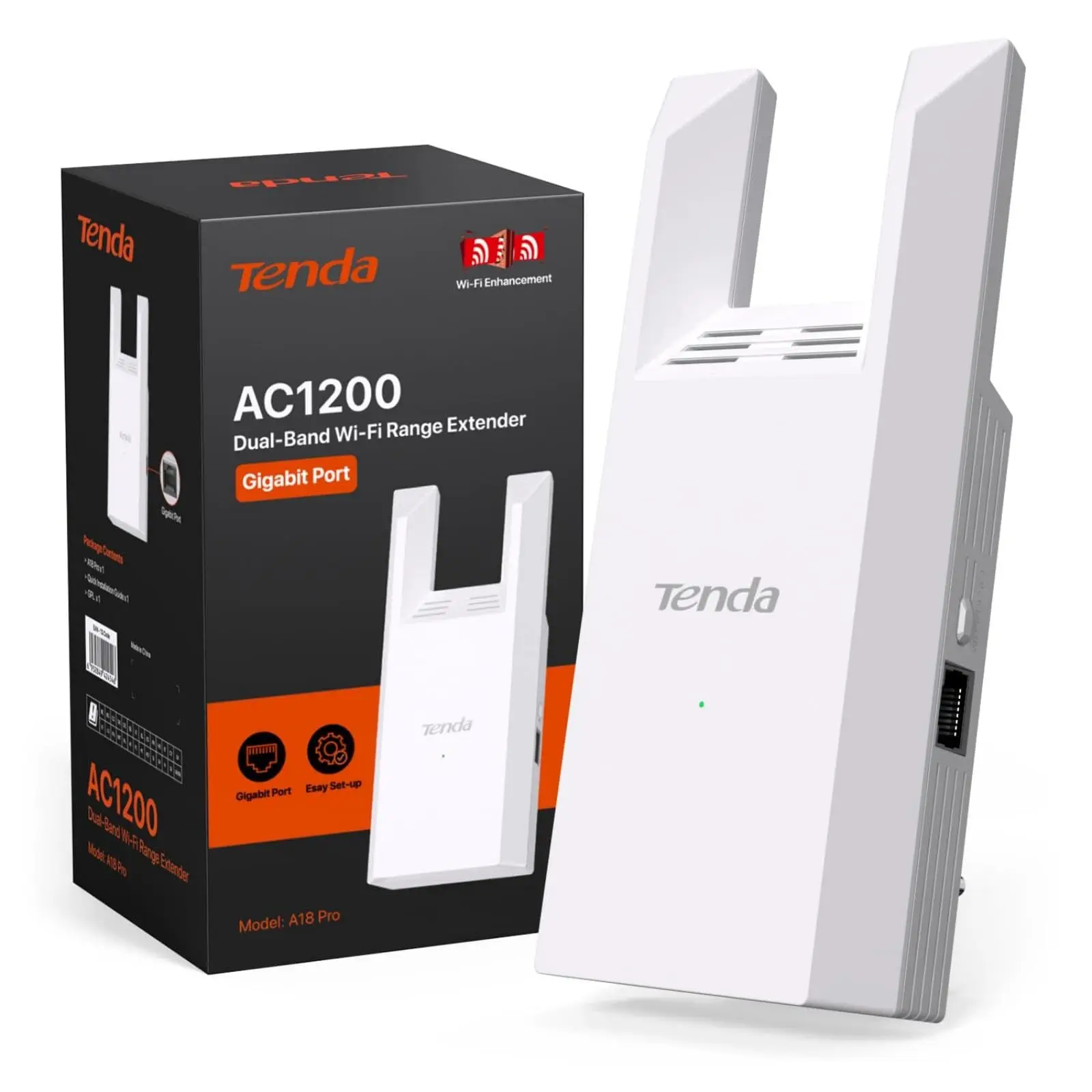 텐다 1000MBPS WIFI 증폭기 듀얼 밴드 2.4G 5G 리피터 네트워크 확장기 범위 확장기 WIFI 신호 부스터 무선 라우터