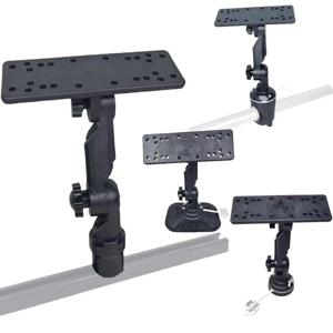 카약 카누 어군 탐지기 마운트 보트 소나 홀더 Garmin, Lowrance & Raymarine Marine Dinghy PVC 보트 GPS 홀더 플레이트