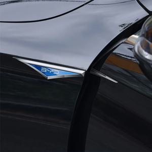 BYD 아토 2 3 돌핀 E2 레오파드 5 8 M6 M9 친 송위안 플러스 씰 당 U8 용 자동차 도어 사이드 펜더 블레이드 엠블럼 배지 스티커