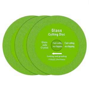 1/2/5Pcs 유리 커팅 디스크 100mm x 22.23mm 초박형 톱 블레이드 다이아몬드 옥 와인 병 세라믹 폴란드어 앵글 그라인더 기계