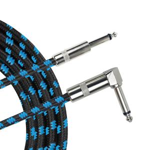 베이스 및 어쿠스틱 일렉트릭 기타용 미웨이어 범용 케이블, 6.35mm 꼬임 방지 악기 케이블