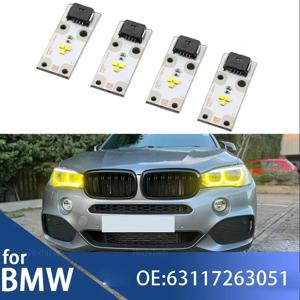 레몬 옐로우 엔젤 아이즈 DRL 보드 BMW X3 F25 X5 F15 F85 X6 F16 F86 제논 헤드라이트 주간 주행등 칩 63117263051