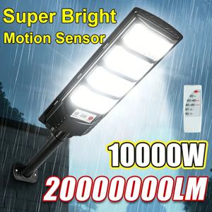 20000000LM 10000W 야외 태양광 LED 조명 초고휘도 태양광 유도 벽등 IP67 방수 태양광 정원등 스포트라이트