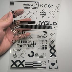 카고 게임 UV 크리스탈 오토바이 스티커 스크래치 방지 DIY 오프로드 자동차 유리 장식 러기지 박스 스티커 모토 액세서리