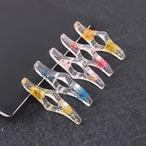 1PC 꽃무늬 레진 엄지손가락 책꽂이 독서 보조기구 및 확장기, 눈의 피로 감소 - 내구성이 뛰어난 책갈피, 학생 및 독자용