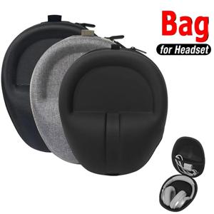이어폰 케이스 EVA 하드 쉘 헤드셋 보호 상자 Xiaomi Audio-Technica 무선 보관 가방용 여행용 헤드폰 운반 가방