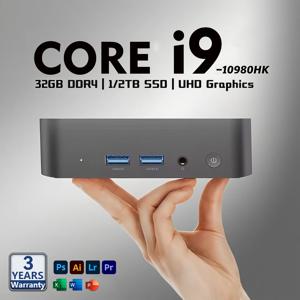 미니 PC, 코어 i9-10980HK 프로세서, Windows 11 Pro 운영체제, 32GB RAM, 1TB/2TB SSD, 소형 포켓 컴퓨터, 4K 60Hz, Wi-Fi 6, 블루투스 5.2, 게이밍 데스크톱 PC, 휴대용