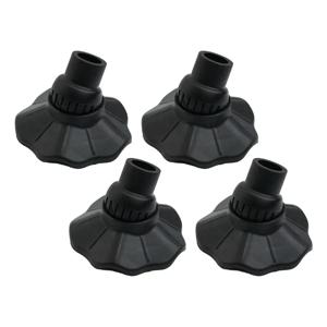 4pcs 야외 캠핑 의자 발 패드용 매트 의자 다리 매트 미끄럼 방지 안티 트랩 커버 접이식 의자 미끄럼 방지 발판