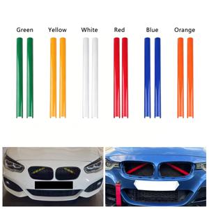 BMW 1 2 3 4 시리즈 F30 F31 F32 F34 F35 F36 G20 G21 F20 F21 F22 스포츠 스타일링 액세서리용 자동차 전면 그릴 트림 스트립 2개