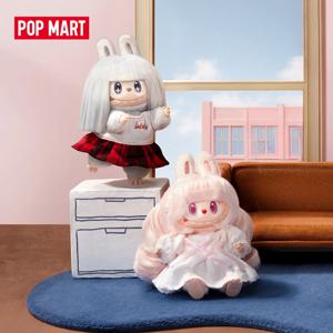 【EU】팝 마트 더 몬스터스 헤어 살롱 시리즈 - 비닐 플러시 펜던트 블라인드 박스 1개/6개 미스터리 박스 수집용 라부부 선물
