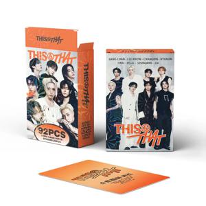 92Pcs 10th RUN IT THIS & THAT Lomo 카드 포토카드 스티커 HD 팬 컬렉션 카드 장식 스티커 선물 선물