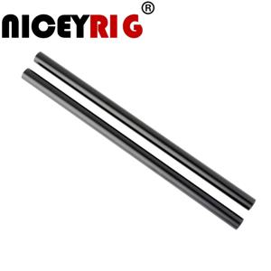 NICEYRIG 2pc 15mm 알루미늄 합금 막대 30cm 12 인치 Dslr 카메라 15mm 막대 시스템 카메라 막대