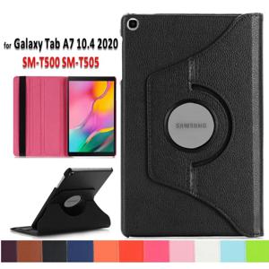 삼성 갤럭시 탭 A11 A9 A7 10.4 SM-T500 T505 라이트 8.7 T220 태블릿 커버 탭 A8 2019 10.1 T510 T580 푼다용 360도 회전 케이스