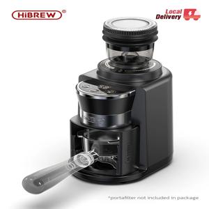 HiBREW 자동 버 밀 전기 커피 연마기, 34 개 기어, 에스프레소 아메리칸 커피 붓기, 비주얼 빈 스토리지, G3A
