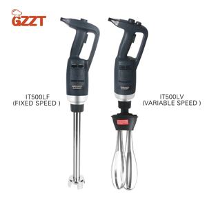 GZZT 침수 믹서기 상업용 핸드헬드 믹서, 고정 및 가변 속도, 다양한 길이의 막대, 30 cm, 40/50 cm 주방 거품기, 500W