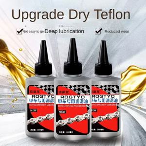 100ml 범용 자전거 특수 윤활제 MTB 도로 산악 자전거 건식 윤활유 체인 오일 포크 플라이휠 체인 사이클링 액세서리