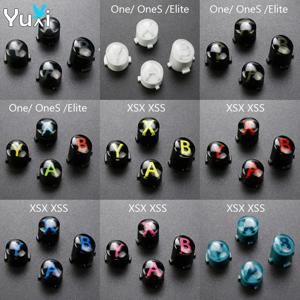 Xbox 시리즈 X S 컨트롤러 교체 용 YuXi XBox One 엘리트 슬림 게임 패드 수리 부품 용 ABXY 버튼 키트