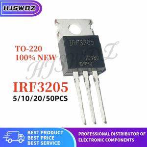 5/10/20/50PCS 새로운 IRF3205 IRF3205PBF TO-220 55V 110A MOSFET N 채널 고전력 재고 있음