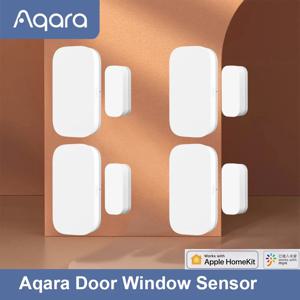 새로운 Aqara 도어 윈도우 센서 E1 ZigBee 3.0 MCCGQ14LM APP Xiaomi Mijia Apple HomeKit APP로 스마트 홈 작업을위한 원격 제어