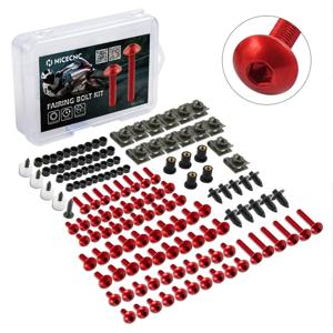 190PCS CNC 나사 페어링 볼트 너트 키트 M6 M5 (혼다 CBR600RR CBR1000RR CBR 600 F2 F3 F4 CBR 600 RR 1000 RR 900 929RR 650R 용)