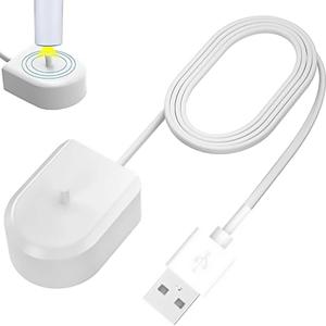 필립스 소닉케어 HX3000 / HX6000 / HX8000 / HX9000 시리즈용 USB 전동 칫솔 교체용 충전기 1개
