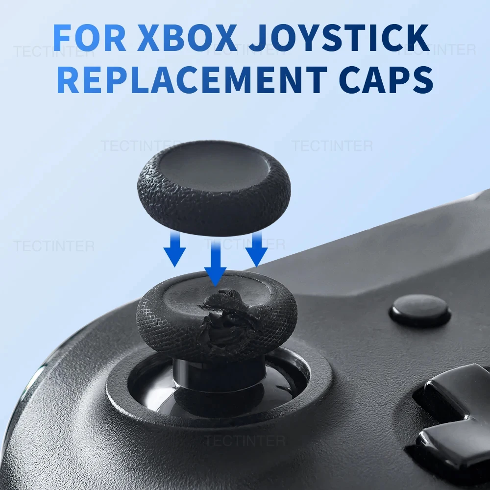 Xbox 시리즈 X S 컨트롤러용 조이스틱 교체 캡 엄지 스틱 그립 커버 캡 수리 부품 Xbox 게임패드 액세서리