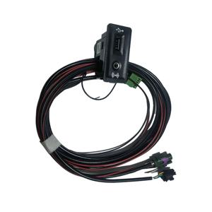 폭스바겐 골프 7 MK7 VII, 파사트 B8 미디어 USB AUX 스위치 MIB2 MDI USB AMI 어댑터 플러그 소켓 5Q0035726E 5Q0 035 726 E