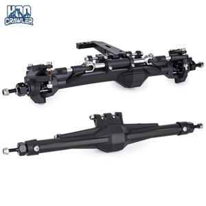 플라스틱 H10 전면 후면 완전 직선형 액슬(1/10 RC 크롤러용) Axial Vanquish H10 Optic SCX10 90046 D90 TRX4 부품