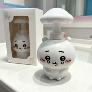치이카와 리필용 병 귀여운 손 소독제 샤워젤 디스펜서 빈 용기 휴대용 여행용 병 가정용 욕실 장난감