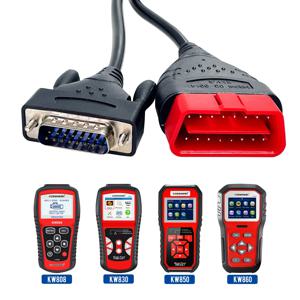 KONNWEI KW850 KW808 KW870 KW860 KW880 OBD2 스캐너 케이블 자동차 고장 코드 리더 자동차 진단 도구 연장선