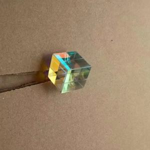 1PC 과학 매직 프리즘 큐브 20mm 육면체 크리스탈 매직 CMY 큐브 3D 컬러 큐브 프리즘 (사진 촬영용)