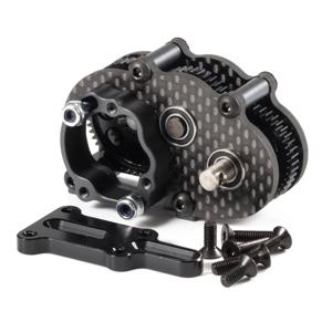 초경량 탄소 섬유 OD-3 오버드라이브 변속기 48P 기어박스 AR44 AR45 Capra Axle LCG Comp Rigs 1/10 RC Rock Crawler용
