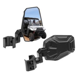 KEMIMOTO UTV 백미러는 Pro-Fit Cage에 적합하며 Polaris Ranger General과 호환되며 Can-Am Defender Maverick Trail for SXS와 호환됩니다.