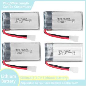 RC 비행기 배터리 3.7V 500mAh 350mAh 250mAh 160mAh 충전식 리튬 이온 배터리 (SU57 Mige530 FX620 FX820 F22 비행기용)