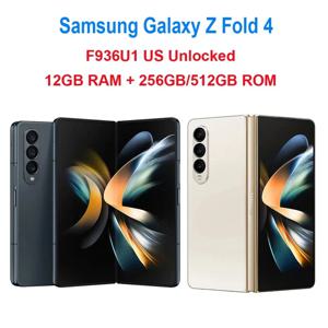 중고 삼성 갤럭시 Z 폴드 4 7.6인치 F936U1, 256/512GB, 통신사 제한 없이 사용 가능한 버전, 폴더블, 리퍼비시폰, 듀얼 SIM 지원