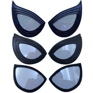 스파이더 홈 맨 마스크 눈 렌즈 3D 코스프레 놀라운 라이미 스파이더 슈퍼 히어로 마스크 소품