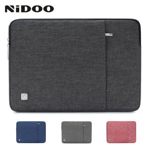 Macbook Air 13 M1 Pro 용 NIDOO 노트북 슬리브 케이스 Xiaomi Dell Lenovo 13.3 14 15.6 인치 방수 노트북 컴퓨터 가방