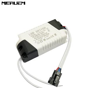 LED 드라이버 3+2W, 3+3W, 6+3W 천장 다운라이트용 변압기, 2채널 출력 DC9-21V, 6-14V 250-300mA 4핀 커넥터 AC110V-265V